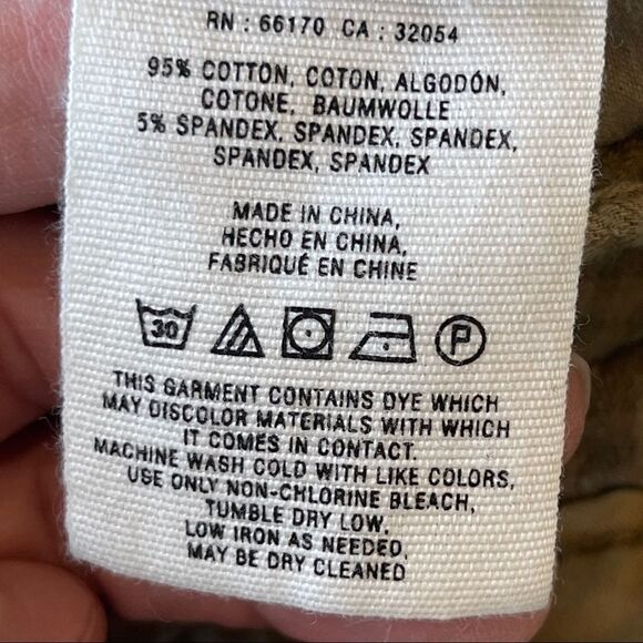 Anthro Pilco and the Letterpress Khaki Hyphen Pants with Black Detail - Size 28 - Picture 4 of 9